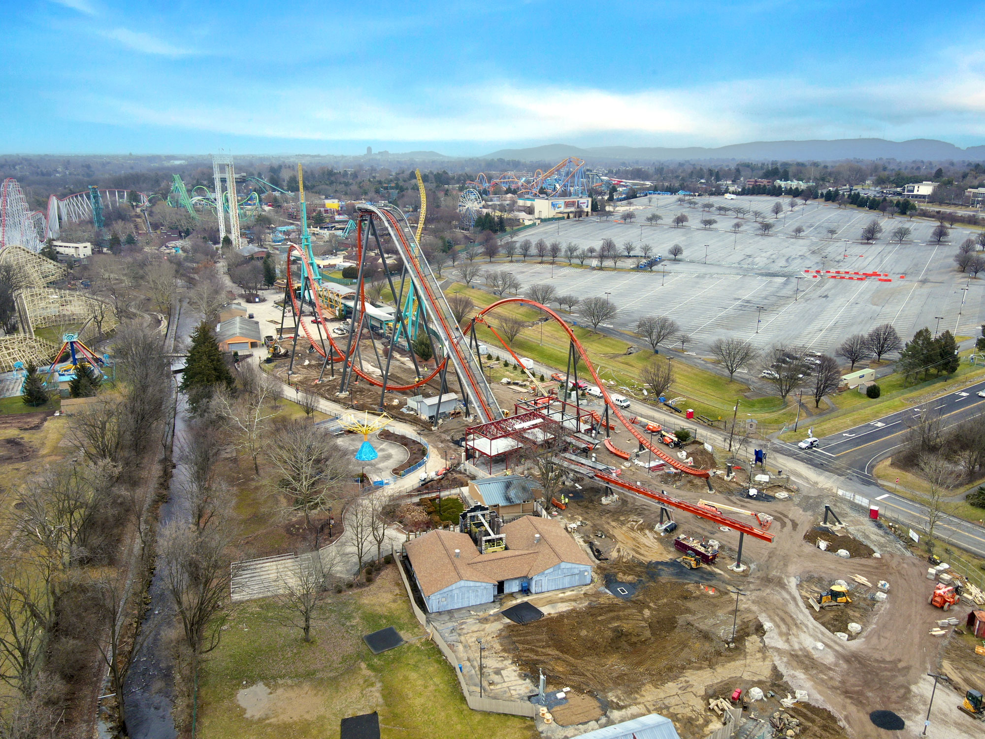 Dorney Park & Wildwater Kingdom's new Coaster: Iron Menace - Barry ...