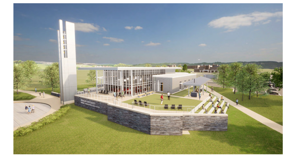 Breslin Architects Rendering DeSales Welcome Center